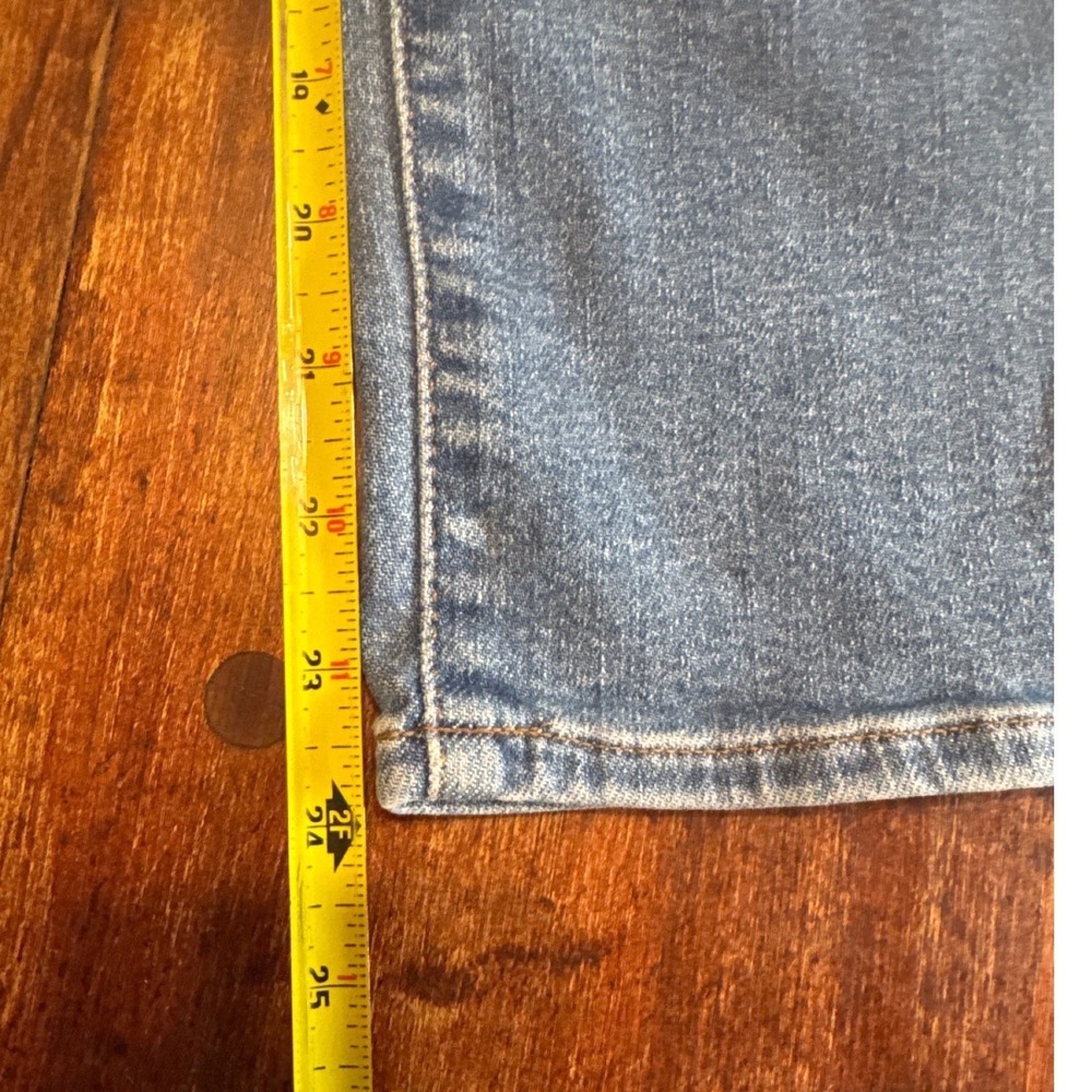 Madewell Stovepipe Jeans Womens 24 Blue High Rise Straight Leg Denim - Picture 5 of 12